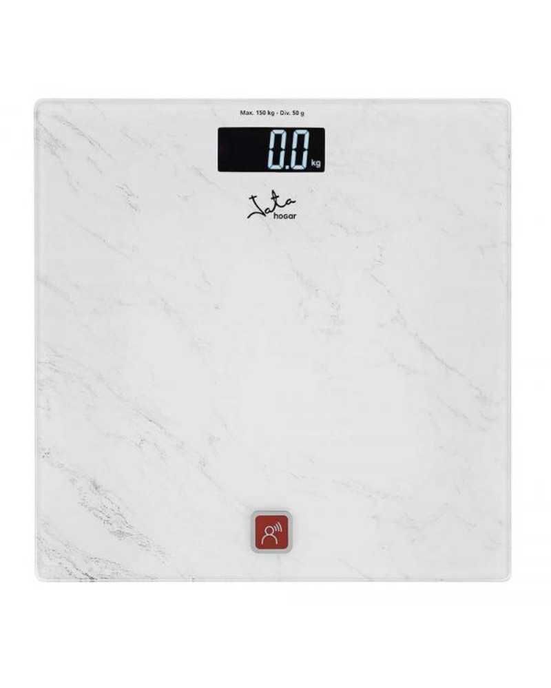 Bilancia Digitale per Bagno JATA 517 150 Kg Bianco