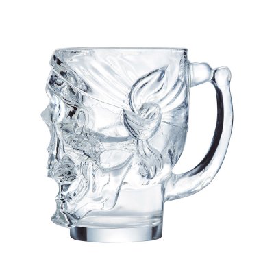 Bierkrug Arcoroc Skull