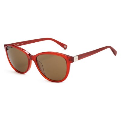 Sunglasses - Polarized Fashion Sun Glasses Loewe Shiny Opaline Brick Women Slw92353099p