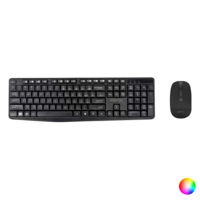 Approx Mx335 Wireless Mouse and Keyboard Negro Spanish QWERTY