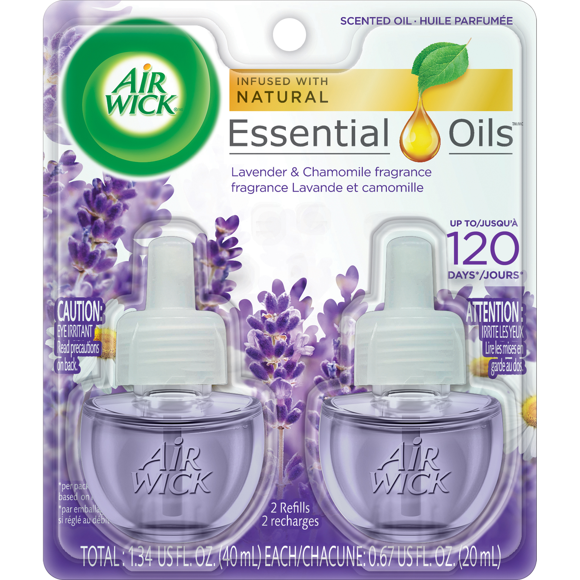 Airwick - Scented Oil Refill - Lavender & Chamomile - 2 Pack