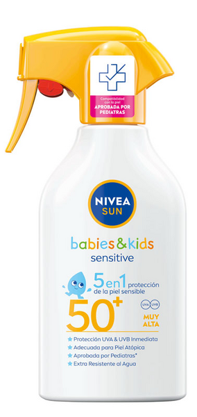 Nivea Protective Spray for Children and Infants Sensitive Protect Sun Babies & Kids SPF50+ Bottle Volume 270 Ml thumbnail
