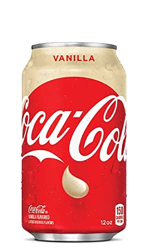 Coca Cola Vanilla Soda , 12 Fl Oz, 18 Cans