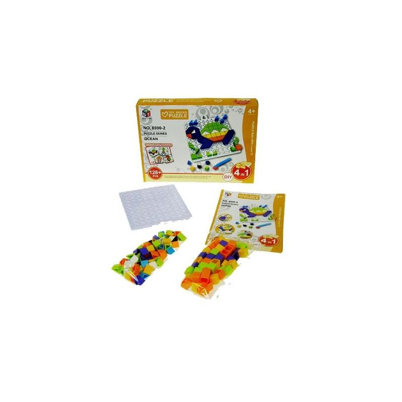 Układanka Puzzle 4w1 128 El. Ocean 6990-2 Hipo thumbnail