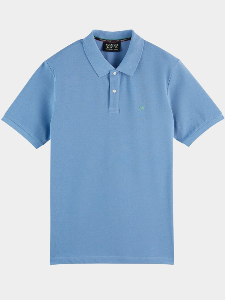 Scotch & Soda Classic Pique Polo in Organic 166080/0765