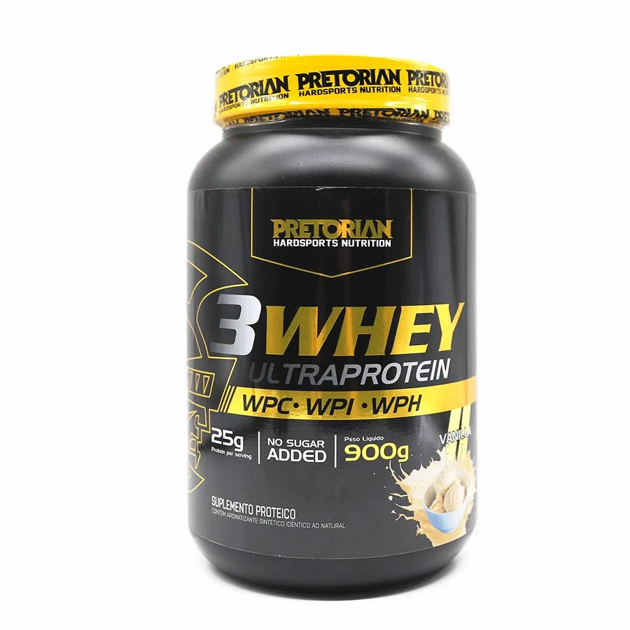 Whey 3 Pretorian Ultra Protein Baunilha - 900g