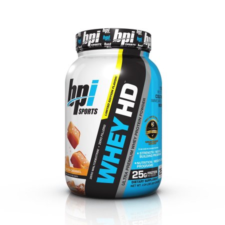 BPI Sports Best Whey Ultra Premium Protein Powder, Salted Caramel, 2.04 Pound