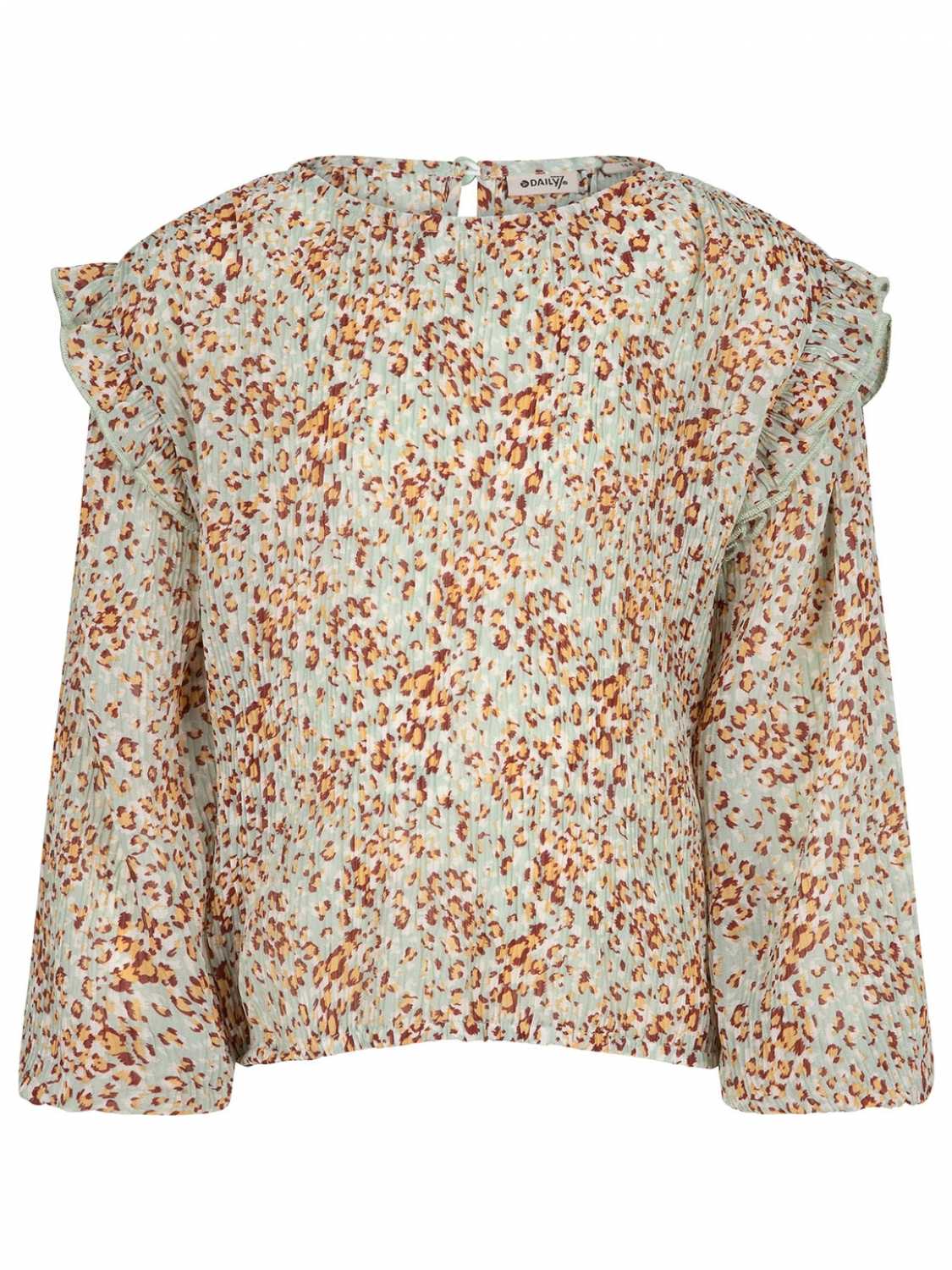 Daily7 Shirt D7G-S22-5104 Groen