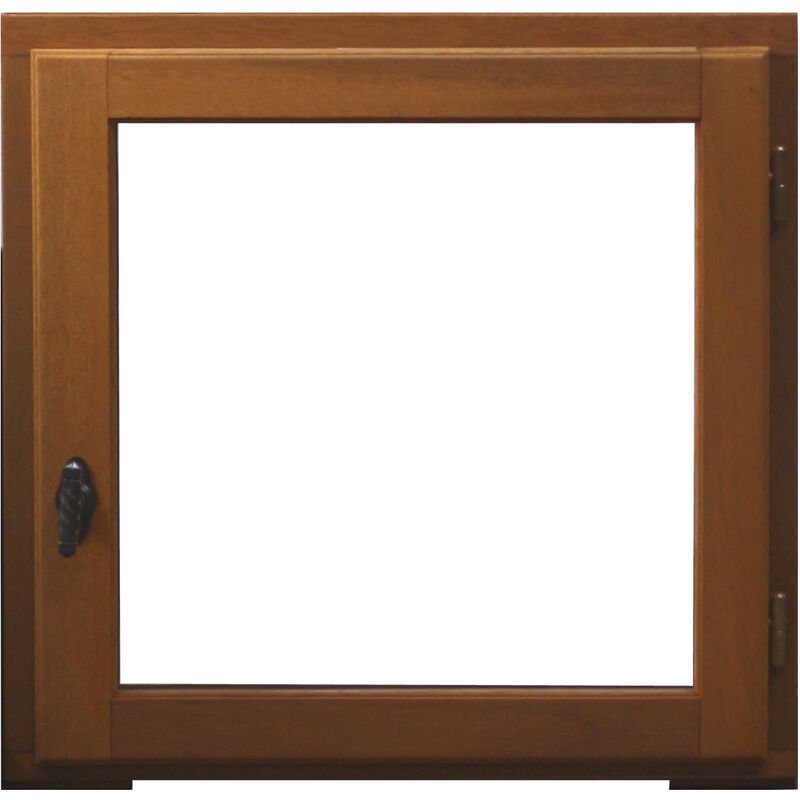 FENETRE 1 VANTAIL EN BOIS HAUTEUR 95 X LARGEUR 80 TIRANT DROITE (cotes Tableau)