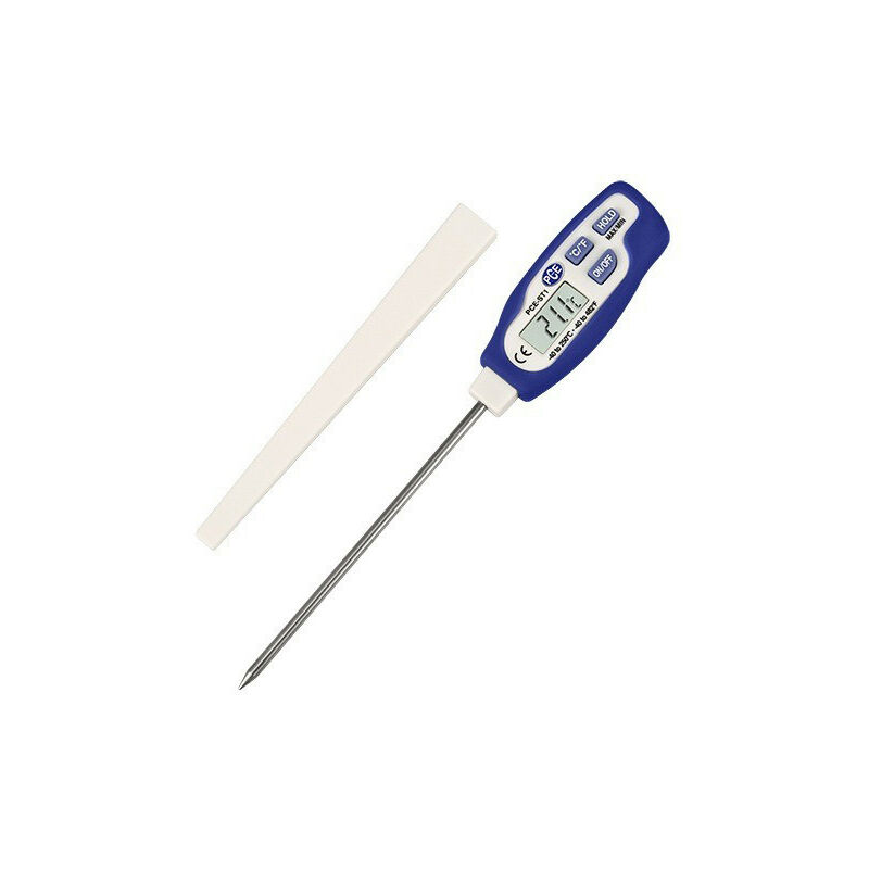 PCE Instruments Digital Handheld Thermometer with Stainless Steel Probe (PCE-ST 1)