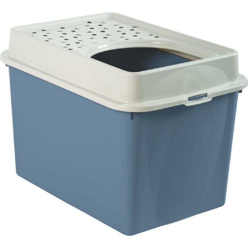 Cat Litter Box Rotho My Pet BERTY White/Blue