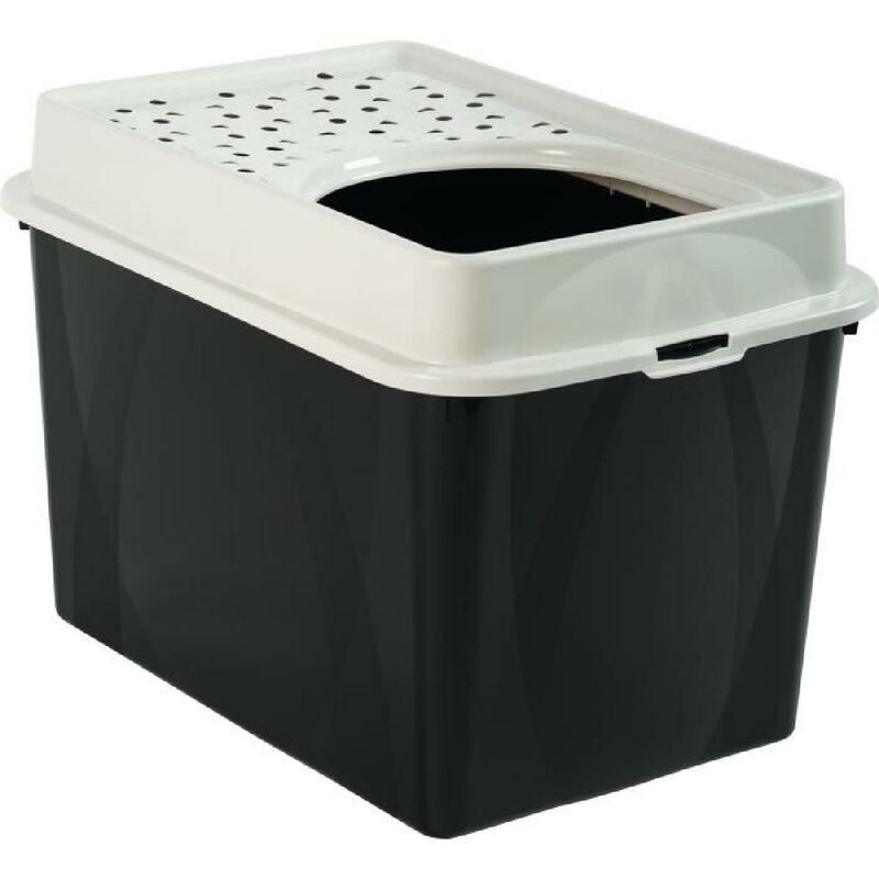 Cat Litter Box Rotho My Pet BERTY 57 X 40 X 33 Cm White/Black