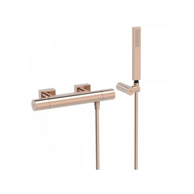 Tres - Douche Thermostatique or ROSE 21116409OP