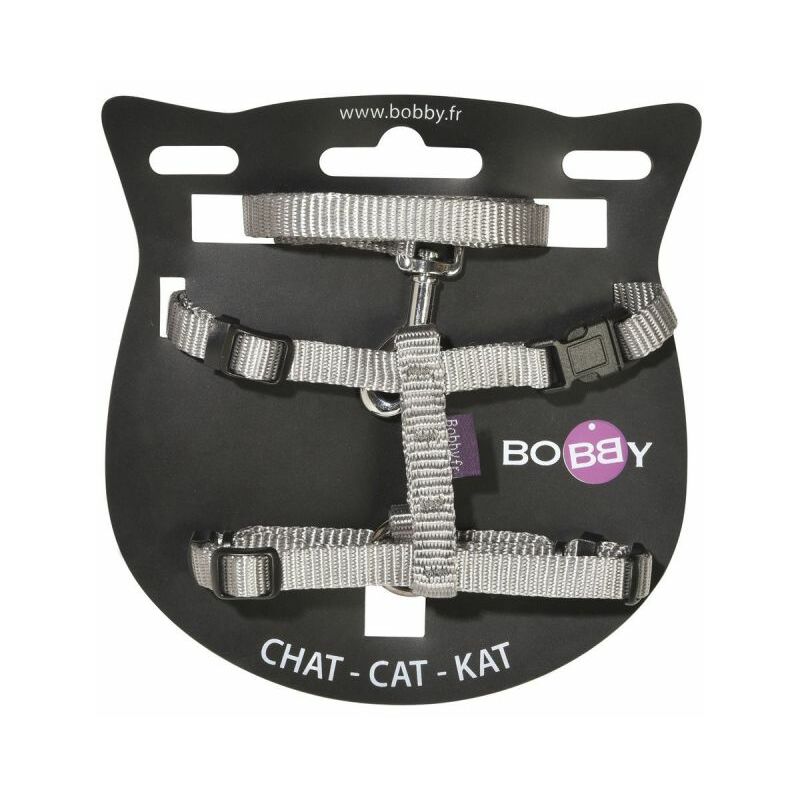 Canifrance - Harnais Et Laisse Chat Access Xs Gris