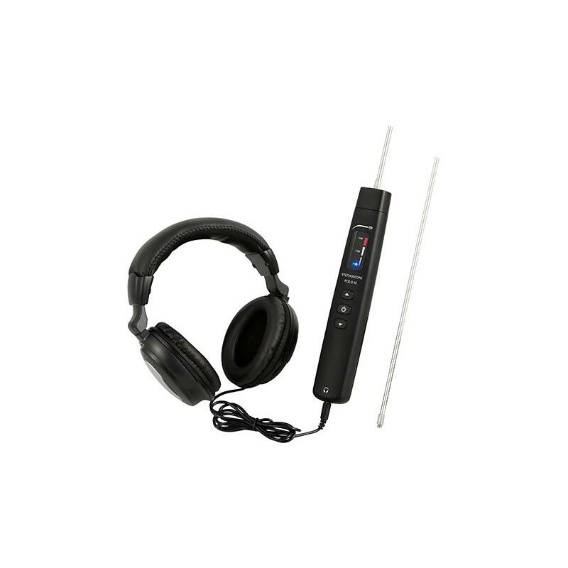 PCE Instruments Digital Vibration Analyzer with Noise-Suppressing Headphones (PCE-S 42)