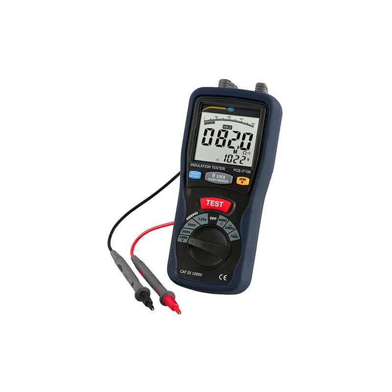 PCE Instruments Insulation Resistance Tester - 1kV (PCE-IT100)