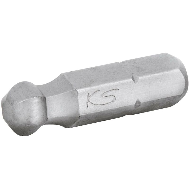 KS TOOLS 1/4 CLASSIC Bit Innensechskant, 25mm, Kugelkopf, 4mm (911.3704)