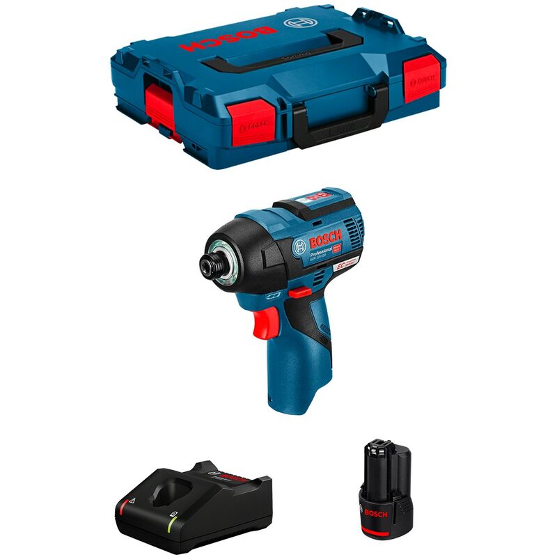 Visseuse à Chocs BOSCH GDR 12V-110 (1 X 3,0 Ah GAL12V-40 L-Boxx 102)
