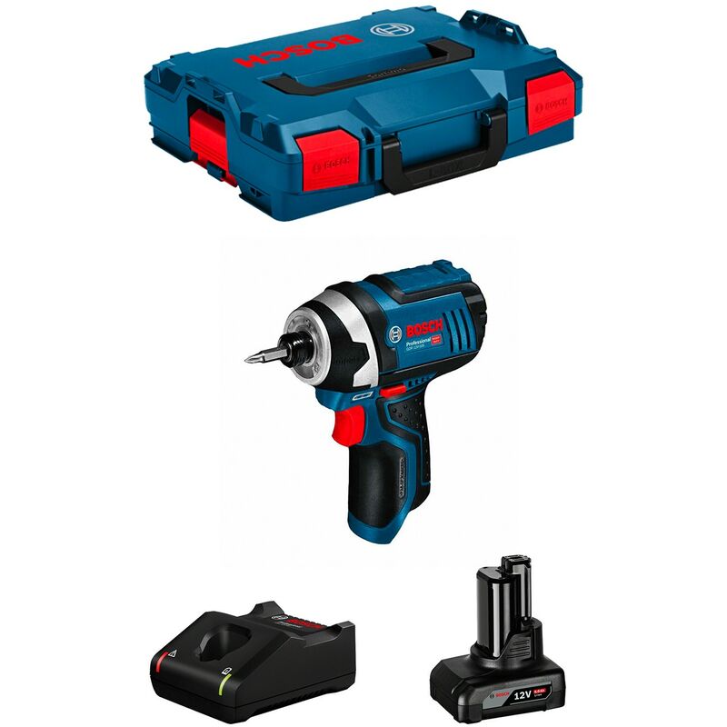 Bosch - Visseuse à Chocs GDR 12V-105 (1 X 6,0 Ah GAL12V-40 L-Boxx 102)