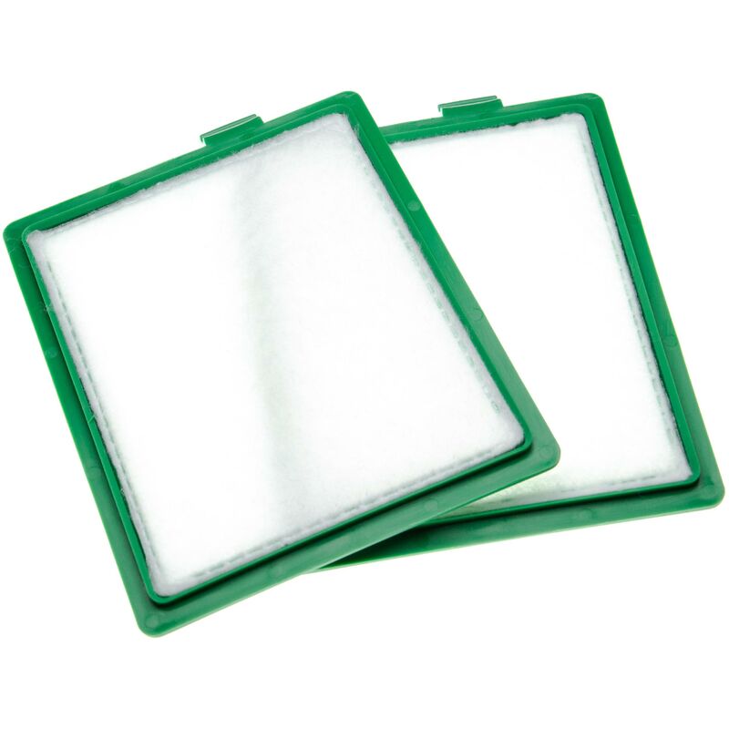 2x Micro-filtre Hygiénique Compatible Avec AEG CycloneXL AAC 6201-6205/6755, ACX 6200 - 6499 Aspirateur - Filtre à Air - Vhbw