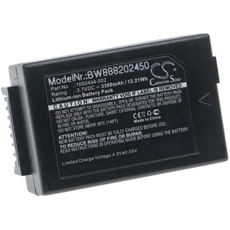 Batterie Compatible Avec Psion 1050494, 7525, 7525C, 7527, G1, G2, WA3006, WA3010 Ordinateur Handheld (3300mAh, 3,7V, Li-ion) - Vhbw