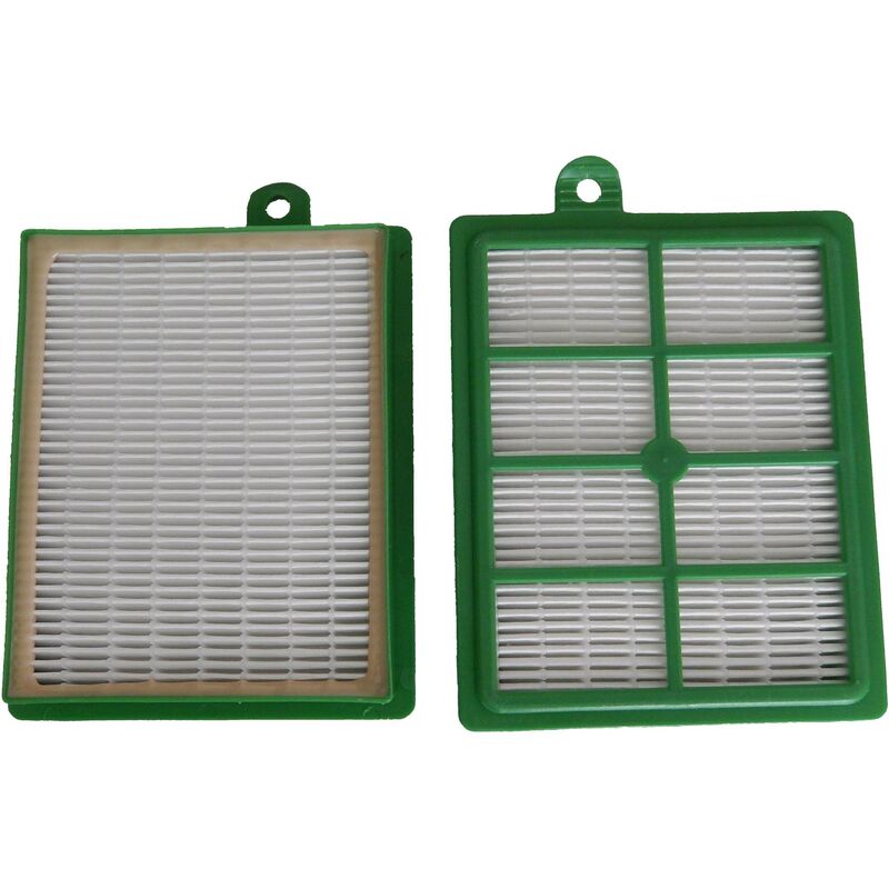 Lot Filtres HEPA Compatible Avec AEG Accelerator AAC 6754, AAC 6755, AAC 6756, AAC 6757, AAC 6758, AAC 6805, AAC 6806 Remplace AEF 12, H12. - Vhbw