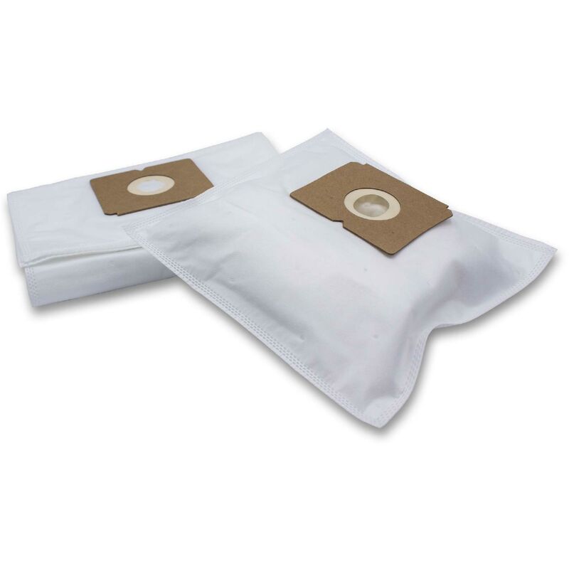 Vhbw - 10x Sacs Compatible Avec AEG Vampyr 5000 - 5999, 625el, 5.1700, 4120 Aspirateur - Microfibres Non Tissées, 28, 28cm X 19cm, Blanc