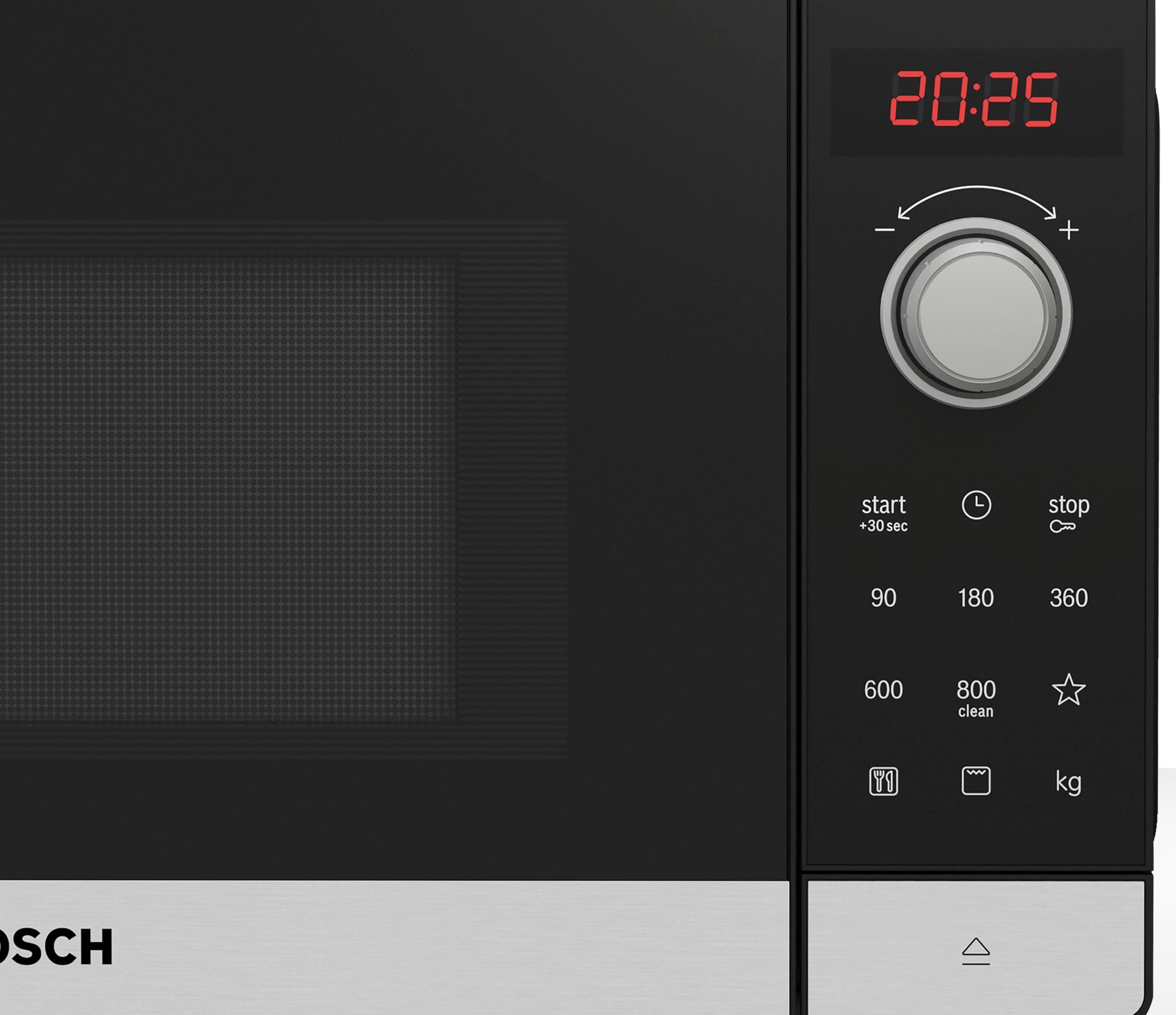 Microwave BOSCH FEL023MS2 Black/Silver 800 W 20 L thumbnail