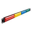 Delock - Patch Panel - Schrankmontage - RJ-45 X 24 - Blau, Gelb, Rot, Grün - 1U - 48,3 Cm (19) (66880) thumbnail