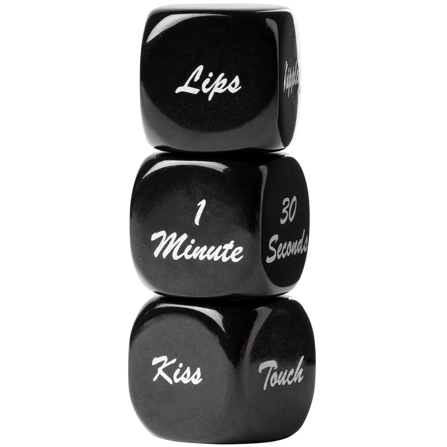 Sinful Erotic Play Dice 3-pack - Black