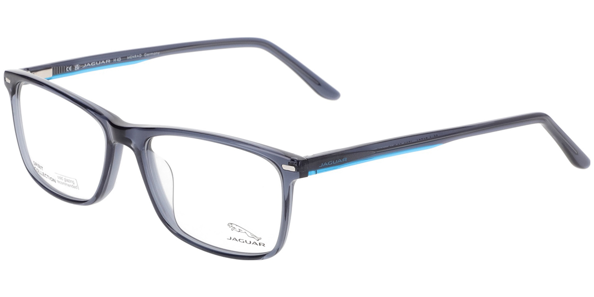 Jaguar 1521 4722 Men's Glasses Clear Size 55 - Free Lenses - Blue Light Block Available thumbnail