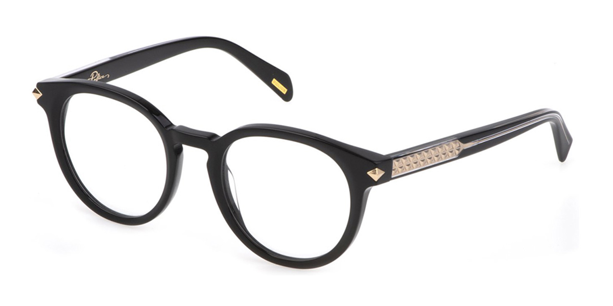 Police VPLF30 0700 Men's Glasses Black Size 48 - Free Lenses - HSA/FSA Insurance - Blue Light Block Available thumbnail