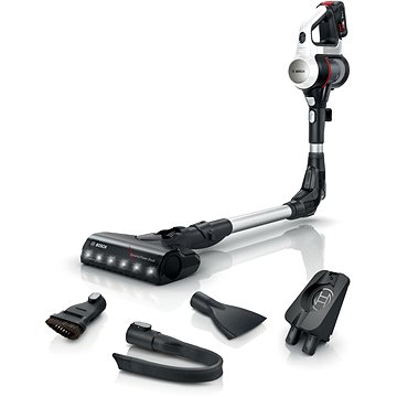 Bosch BBS711W Stick Vacuum/electric Broom Bagless 0.3 L Black, Stainless Steel, White