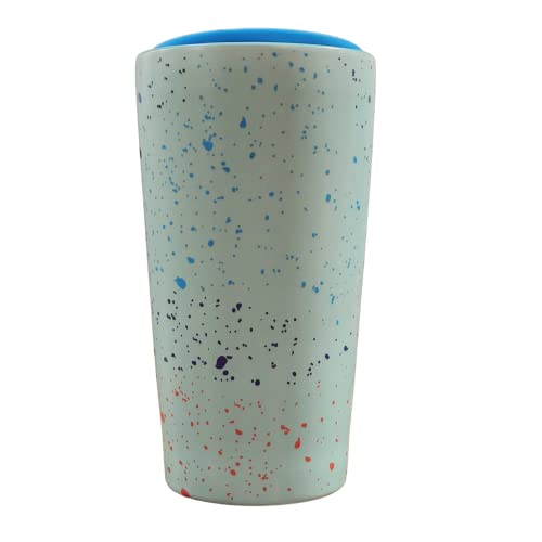 Starbucks Authentic 2021 Ceramic Double Walled Tumbler 12 Oz (Mint Color Speckle 2022) thumbnail