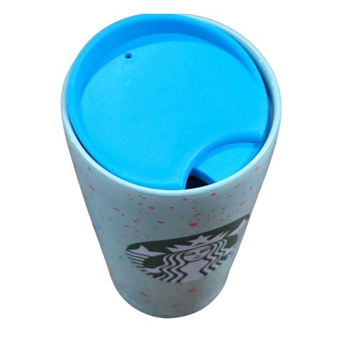Starbucks Authentic 2021 Ceramic Double Walled Tumbler 12 Oz (Mint Color Speckle 2022) thumbnail