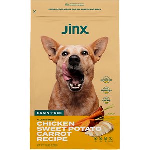 Jinx Chicken Sweet Potato Carrot Grain Free Dry Dog Food  11.5lb. Bag