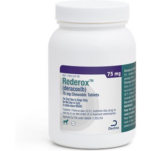 Rederox (Deracoxib) Chewable Tablets for Dogs, 75 Mg, 1 Tablet