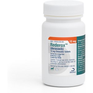 Rederox (Deracoxib) Chewable Tablets for Dogs, 12 Mg, 1 Tablet