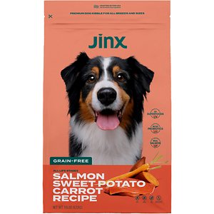 Jinx Salmon Sweet Potato Carrot Grain Free Dry Dog Food  11.5lb. Bag
