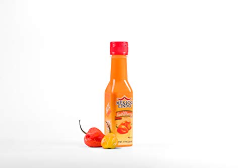 Mexico Lindo Tripack Best Flavors | Habanero Red Hot Sauce, 7 Mares Hot Sauce & Picante Negra Xxxtra Hot Sauce | 5 Fl Oz Bottles (Pack of 3) thumbnail