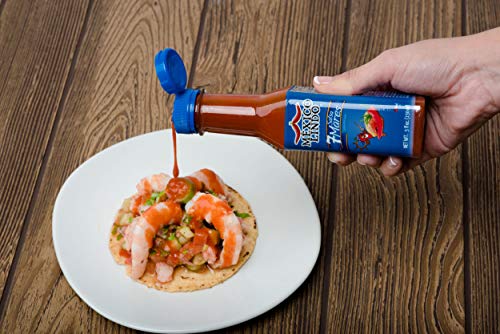 Mexico Lindo Tripack Best Flavors | Habanero Red Hot Sauce, 7 Mares Hot Sauce & Picante Negra Xxxtra Hot Sauce | 5 Fl Oz Bottles (Pack of 3) thumbnail