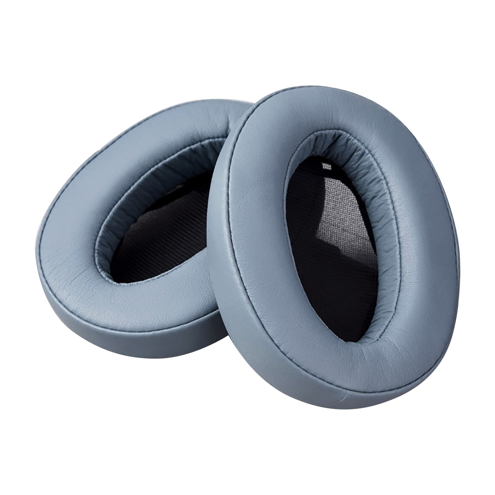 1 Pair Ear Cushion Ultra Soft Replacement Comfortable Protein Faux Leather Headphone Cushion for Sony WH-H910N - Black thumbnail