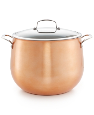 Belgique Copper Translucent 16-Qt. Stockpot, Created for Macy's