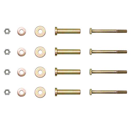HQPASFY Mower Anti Scalp Deck Wheel Kit Set of 4 Replacement for Bad Boy 022-5234-98 Exmark 103-4051 103-7263 & Many Bore 5/8