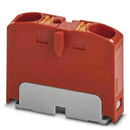 Phoenix Contact Distribution Block, 2 Way, 450 V, 32A, Red