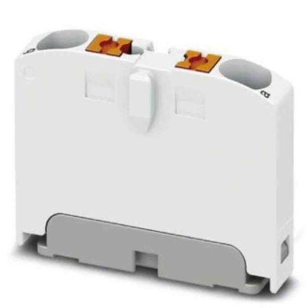 Phoenix Contact Distribution Block, 2 Way, 690 V, 24A, White
