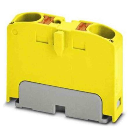 Phoenix Contact Distribution Block, 2 Way, 450 V, 32A, Yellow