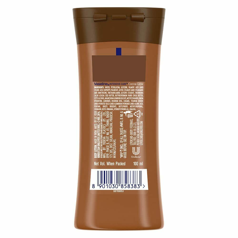 Vaseline Intensive Care Cocoa Glow Body Lotion for Normal Skin -100 Ml thumbnail