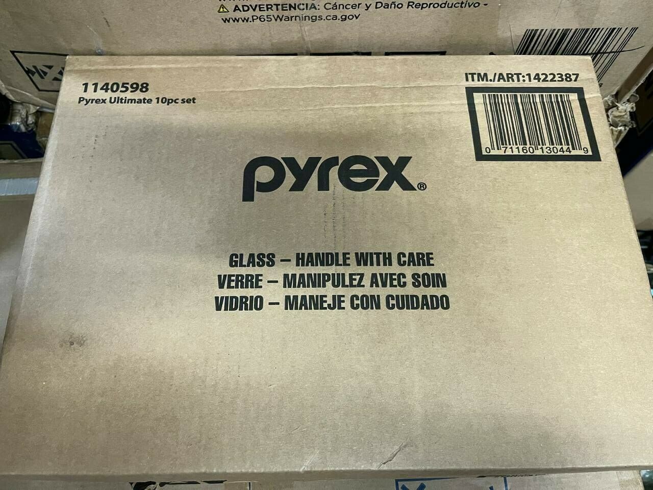 Pyrex 10-piece Ultimate Glass Food Storage Set  White