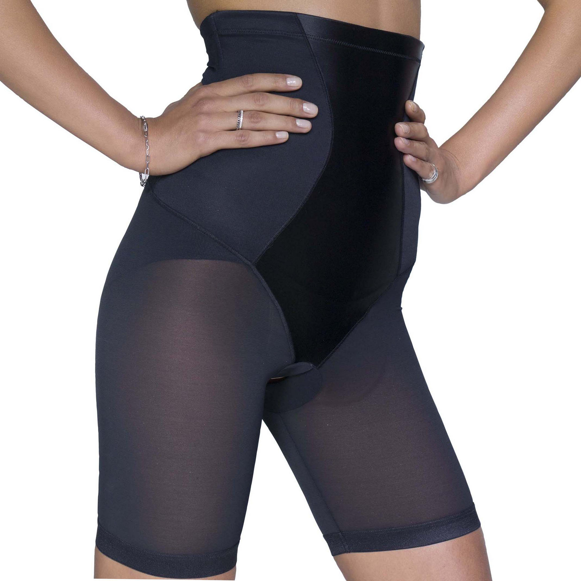 Flexees Women's Easy-up High-waist Thigh Slimmer